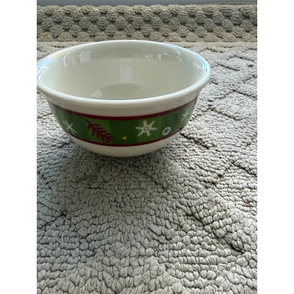 Longaberger Pottery Ceramic Porcelain Small Holiday 
